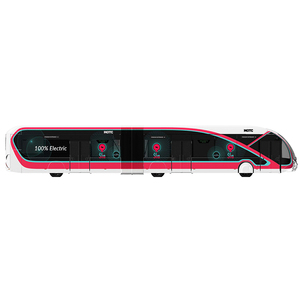 18M 50 + 1 asientos automático eléctrico puro RhD autobús urbano largo eléctrico 50 asientos autobús urbano articulado público de pasajeros - Product Image 2
