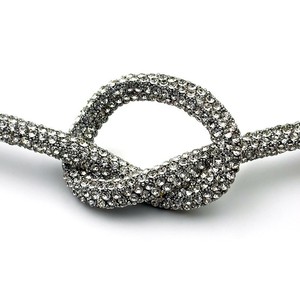 Cordon de 6 mm en strass et perles de <span class=keywords><strong>millet</strong></span>, pour téléphone portable ou accessoires de bijoux DIY, vente en gros - Product Image 4