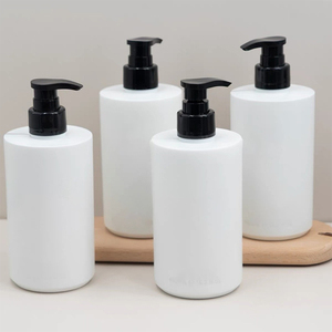 Flacon en plastique pour shampooing et sérum pour la peau, lotion, couleur personnalisée, emballage givré, flacons à pompe vides, 300 ml/500 ml, HDPE, OEM/ODM - Product Image 5
