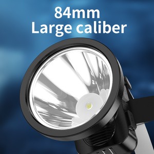 Có thể sạc lại không thấm nước nhựa Led Đèn Pha thể thao ngoài trời cắm trại 400m phạm vi câu cá đi bộ đường dài sử dụng pin <span class=keywords><strong>Lithium</strong></span> ion đèn pha - Product Image 3