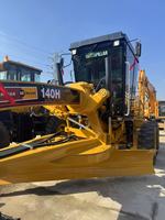 Niveleuse Caterpillar 140H d'occasion pour travaux de nivellement, modèle 2024, d'origine japonaise, à vendre