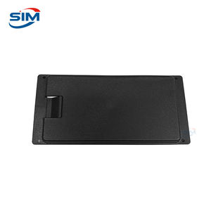 Plateau à monnaie portable compact en plastique noir, plateau de caisse, plateau à billets, plateau à reçus pour les reçus de caisse en déplacement - Product Image 4