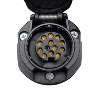 Câble durable d'accessoires de caravane de camion de voiture de la prise de remorque d'EURO de 13 bornes 12V