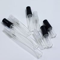Botol Parfum Sampel Kecil 2ml 3ml 5ml 10ml Botol Semprot Tabung Kaca Bening Mini Kosong Atomizer Parfum Tester Sablon