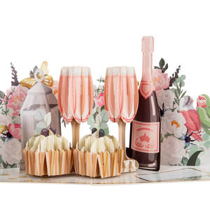 Magnifiques cartes 3D Pop-up « Célébrez l'Amour » – Design artisanal de chef-d'œuvre pour anniversaire, mariage, cadeau romantique - Product Image 2