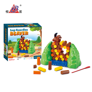 Jeu <span class=keywords><strong>de</strong></span> survie du castor en plastique pour toute la famille - Jouets <span class=keywords><strong>de</strong></span> bureau intelligents pour enfants - Product Image 1