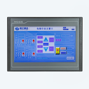 MCGS <strong>HMI</strong> Touch Screen with Ethernet/WiFi 1024x600 Resolution for Industrial Automation - Product Image 1