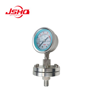 Манометр JSHQ из нержавеющей стали с диафрагмой, ударопрочный, YNTP-60/100/150, гарантия 1 год, OEM/ODM, на заказ, прямые поставки с завода - Product Image 2