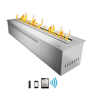 <span class=keywords><strong>Chimenea</strong></span> <span class=keywords><strong>de</strong></span> Etanol <span class=keywords><strong>de</strong></span> 72 Pulgadas en Oferta, <span class=keywords><strong>Inserto</strong></span> para <span class=keywords><strong>Chimenea</strong></span> con Control Remoto, Color Negro/Plateado - Product Image 2