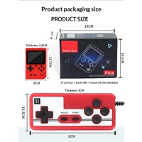 Console de jeu rétro miniature préprogrammée avec 500 jeux classiques 8 bits, écran couleur 3,0 pouces, lecteur de poche portable, connexion TV, 2 joueurs