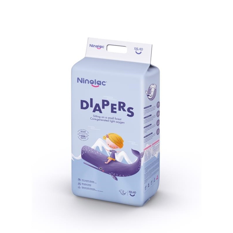 Ultra-Thin High Quality Disposable Baby Diapers Premium SAP Material…