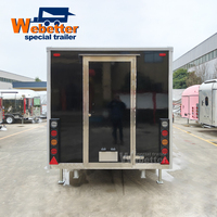 Webetter Carritos Foodtruck Concession Trailer Taco Truck Mobile Restaurant Churros Cart BBQ Pizza Food Trailer Entièrement équipé