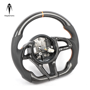 Volante LED de Fibra de Carbono y Cuero Personalizado al por Mayor, Compatible con Modelos <span class=keywords><strong>McLaren</strong></span> 720s - Product Image 3