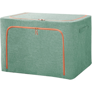 Custom Rectangle Storage <b>Boxes</b> Washable Reusable High Quality Storage <b>Boxes</b> for Clothes <b>Wardrobe</b> - Product Image 1