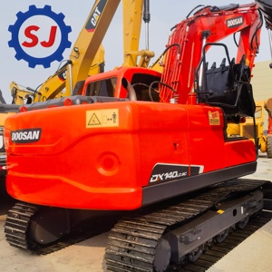 Excavadora DOOSAN DX140LC 9C usada para maquinaria de construcción, en un 95% de estado nuevo. - Product Image 3