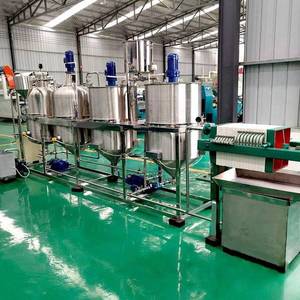 Machine de raffinage de graisse animale, machine de raffinage d'huile de tourneol, machine de raffinage d'huile pour faire du diesel - Product Image 6