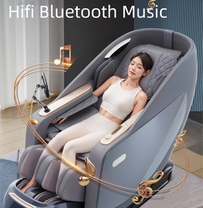 C18 lõi kép điện Pedicure Shiatsu ngồi có thể ngả của Trung Quốc tốt nhất không trọng lực đầy đủ cơ thể ghế massage di động có thể gập lại không - Product Image 6