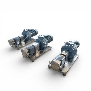 Bombas Lobulares Ace Sanitary de Acero Inoxidable de Grado Alimenticio para Transferencia de Líquidos de Alta Viscosidad - Product Image 3