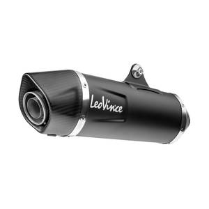 Sistema di scarico Nero moto per VESPA GTS 125 I.e./SUPER 2021-2024 nuovo tubo marmitta in acciaio scatolato - Product Image 4