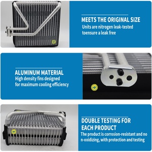 Evaporador de Aire Acondicionado para Automóvil, Evaporadores para Chevrolet Aveo Pontiac G3, Evaporador De 96435892 4711749 EV 939838PFC 4712035 - Product Image 2