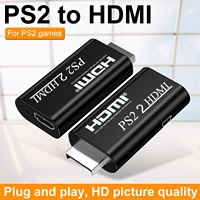 Otros Accesorios para Juegos, Conversor de PS2 a HDMI 1080P, Adaptador de PS2 a HDMI con Audio de 3.5mm