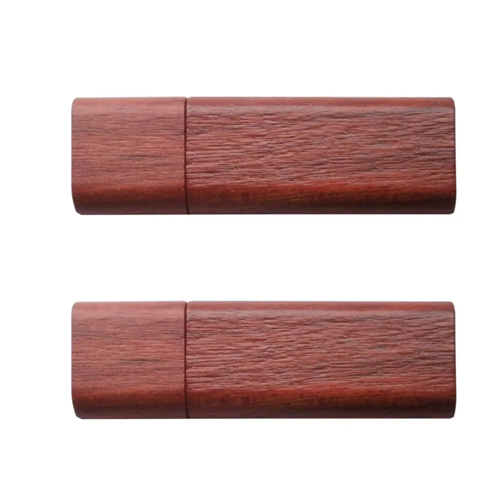 Penjualan terlaris usb 2.0 kayu bambu stik memori flash disk u 8gb 16gb 32gb dengan kotak logo kustom