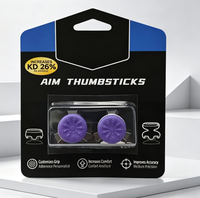 Thumbstick untuk Kontroler Ps4/ps5 Thumb Grip 3D Joystick Thumbsticks