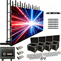 Pantalla LED Modular TOPvision 500x500 500x1000, Pantalla LED de Pared para Interiores y Exteriores, Pantalla LED de Alquiler para Escenarios, para Hoteles, Banquetes, Reuniones Anuales