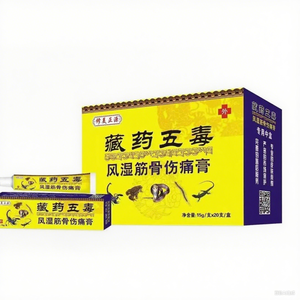 12個の外傷応急処置ハーバルチャイニーズプラスター15分凍結療法救済捻挫あざと筋肉の涙 - Product Image 1