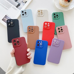 เค<span class=keywords><strong>ส</strong></span>โทรศัพท์ซิลิโคน TPU <span class=keywords><strong>ส</strong></span>ีพื้นแบบด้าน <span class=keywords><strong>ส</strong></span>ำหรับ Samsung Galaxy S26 S25 S24 S23 A55 C55 S23 W24 <span class=keywords><strong>A33</strong></span> A73 A24 A54 - Product Image 2