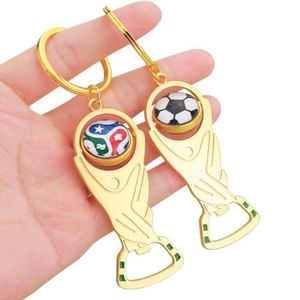 <b>Mini</b> Resin Gold Trophy Award Keychain Football Soccer Fan Accessories Items <b>Bottle</b> Opener - Product Image 3