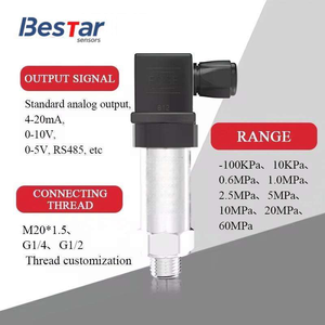 BST <span class=keywords><strong>0</strong></span>.25% FS 316 acciaio inox idraulico 4-20ma <span class=keywords><strong>0</strong></span>-5v 12-26VDC 24VDC trasmettitore di pressione ingegneria trasduttore di pressione G1/4 - Product Image 2