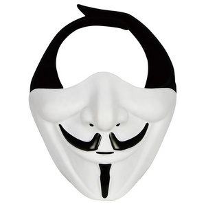 Action Union <span class=keywords><strong>Tac</strong></span> TPR V maschera mezza faccia maschere tattiche per feste Halloween Cosplay Masquerade CS film oggetti di scena - Product Image 5