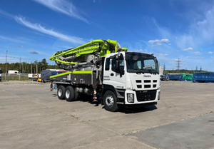 Bomba de Concreto Montada en Camión Zoomlion 38X-5RZ 160M3/H Autorizada por Fábrica, Nueva Condición, 37m 38m con Motor y Componentes Principales - Product Image 6