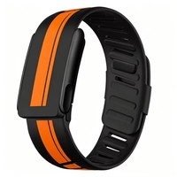 Tali Jam Tangan Olahraga Silikon Dua Warna, Tali Pengganti untuk Whoop 5.0 / Whoop MG