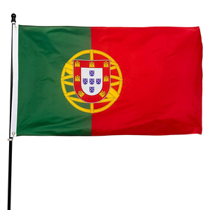 Drapeaux personnalisés de haute qualité vente chaude <span class=keywords><strong>Euro</strong></span> 2024 3x5ft <span class=keywords><strong>Portugal</strong></span> drapeau national tous les drapeaux de bannière de pays - Product Image 1