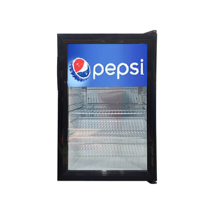 Mini-réfrigérateur de jeu LED 70L avec porte vitrée, alimentation électrique pour voiture, hôtel et utilisation extérieure, faible niveau sonore - Product Image 2