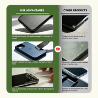 Coques de téléphone colorées IMD PC+TPU, coque de téléphone avec impression IMD, coque de téléphone personnalisée avec design imprimé IMD pour iPhone 17 Pro Max