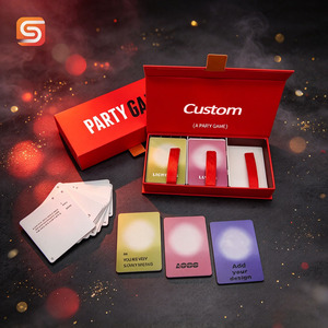 Carte da <span class=keywords><strong>Gioco</strong></span> Personalizzate OEM, Set <span class=keywords><strong>di</strong></span> Carte Multi-mazzo con Design Personalizzato e Scatola <span class=keywords><strong>di</strong></span> Lusso per Intrattenimento Familiare e Feste - Product Image 1