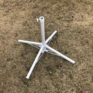Base de parasol de patio en fer, hauteur 53 cm, pliable, support croisé pour usage extérieur et jardin - Product Image 3