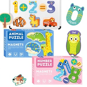 Rompecabezas Magnético de Papel para Educación Temprana Infantil, de 0 a 24 Meses, Letras Mayúsculas y Minúsculas, Juguete Educativo para Jardín de Niños - Product Image 2