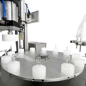 Máquina Automática de Llenado y Tapado con Mesa Giratoria, Aplicable para Perfumes, Aceites Esenciales, Cosméticos, Spray, Enjuague Bucal, Vinos y Otros Productos - Product Image 3