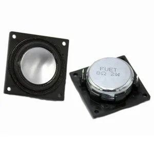 34 MM * 34 MM Plastic Frame 2.0 W 8 Ohm Neodymium Magnet Multimedia Speaker