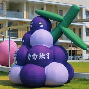 Racimo de <span class=keywords><strong>Uvas</strong></span> Inflable Gigante con Luces LED, Decoración Realista de Frutas para Festivales Gastronómicos, Activación de Marca, Exposiciones, Fiestas, Promoción Minorista - Product Image 6