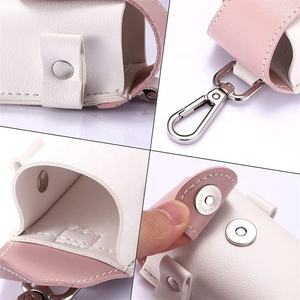 กระเป๋าใส่ลูกกอล์ฟหนังแบบใหม่ กระเป๋าเก็บของขนาดเล็กแบบพกพา ที่ใส่ลูกกอล์ฟแบบคาดเอวพร้อมที่ใส่ที  กระเป๋าคาดเข็มขัดพร้อมคลิป - Product Image 3