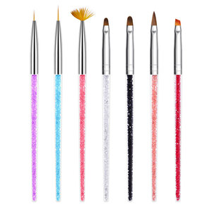 Nuevas Herramientas para Decoración <span class=keywords><strong>de</strong></span> Uñas, <span class=keywords><strong>Pinceles</strong></span> <span class=keywords><strong>de</strong></span> Belleza, Cepillo para Limpiar Polvo <span class=keywords><strong>de</strong></span> Gel y Acrílico en Diferentes Tamaños - Product Image 3