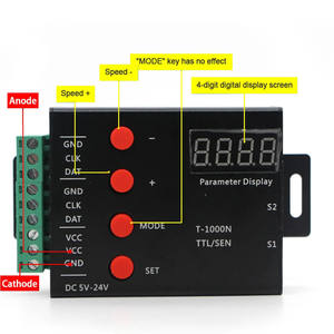 Tira de sensor de movimiento LED Luz aerodinámica de escalera debajo del Gabinete Luz de noche Luces de tira LED RGB direccionables para el paso - Product Image 5