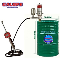 Pompe à engrenages pneumatique pour fûts d'huile, 200L, 3:1, 5:1, 55 gallons, à commande pneumatique, pour huiles fines, de type OEM