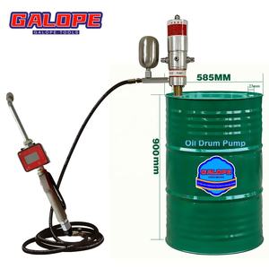 Pompe à huile mince pneumatique haute pression à baril de godet 200L d'usine OEM 3:1 5:1 pompe à tambour à huile pour moteur à engrenages pneumatique de 55 gallons - Product Image 2