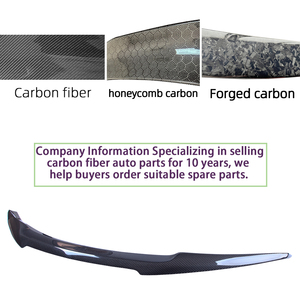 For Q60 Q60S Coupe M4 Style Carbon Fiber <b>Rear</b> <b>Spoiler</b> Trunk Wing 2013-2023 - Product Image 4